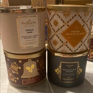 New White Barn candle Set